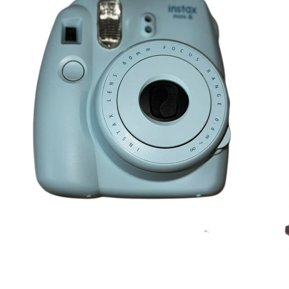 Fujifilm Blue Simulated Camera with Retro Design